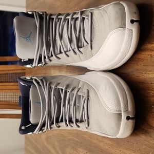 Jordan 12 Retro Gray University Blue